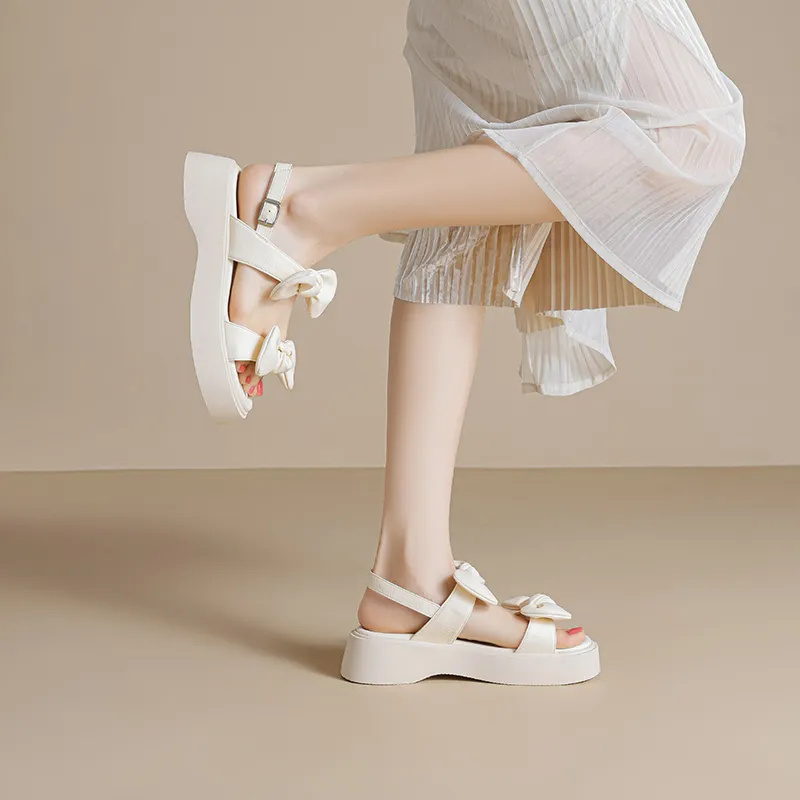 JOSINY One Strap Sandals 5CM Women's-5