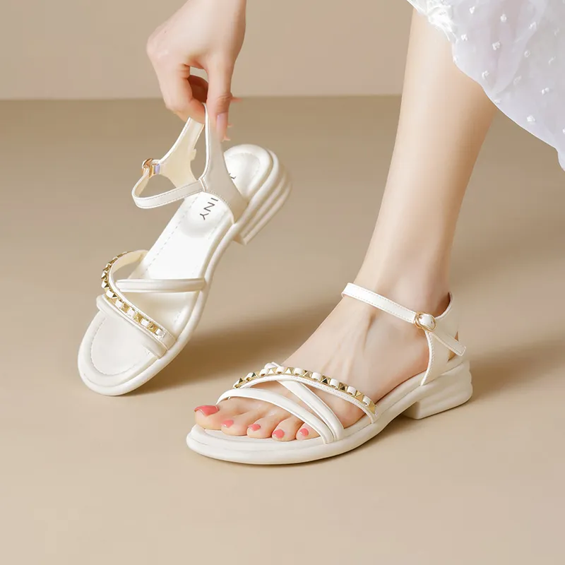 JOSINY One Strap Sandals 3CM Women's-4