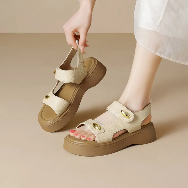 JOSINY One Strap Sandals 4CM Women's-12