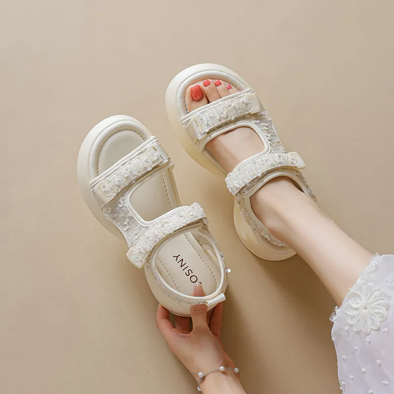 JOSINY One Strap Sandals Women's-4