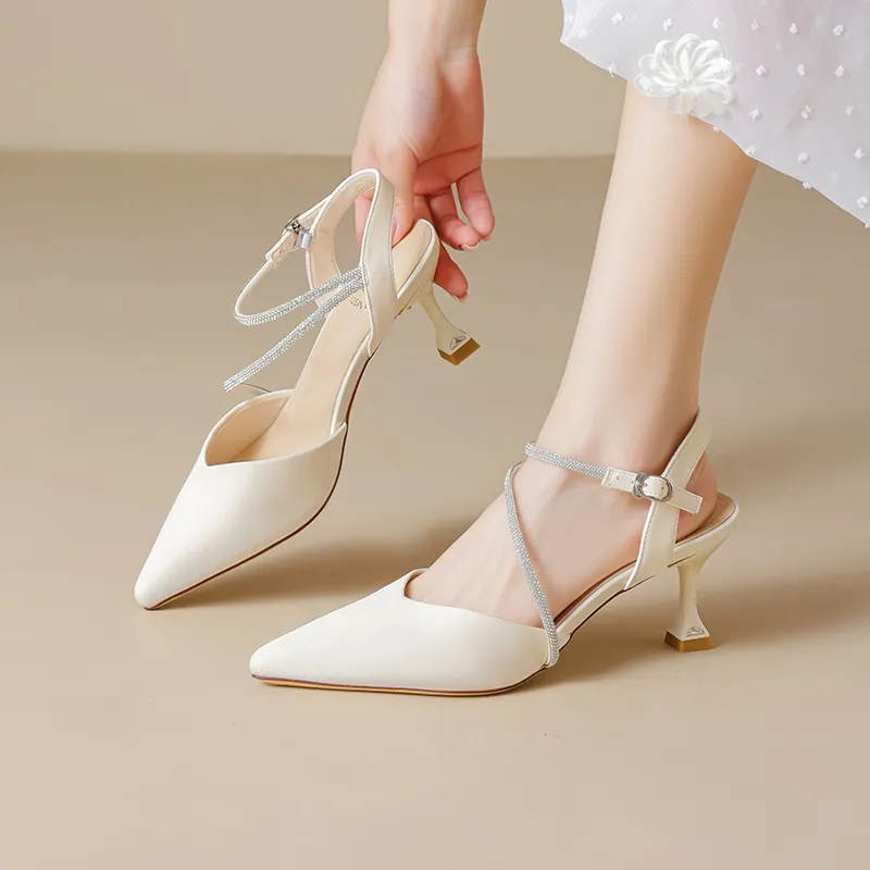 JOSINY Slim Heel High Heels 7CM Women's-6