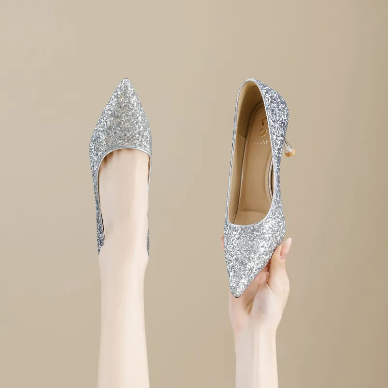 JOSINY Slim Heel High Heels Women's-7
