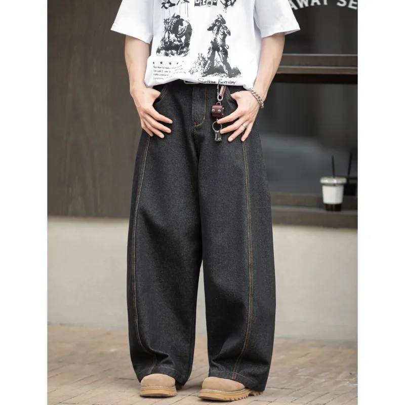A.B.X Jeans Unisex Black-5