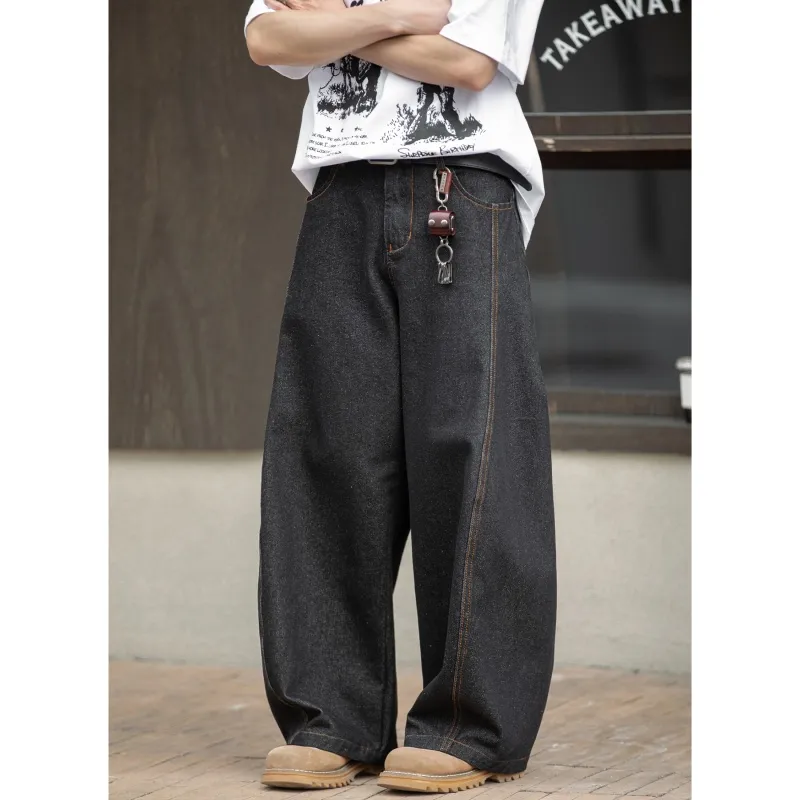 A.B.X Jeans Unisex Black-4