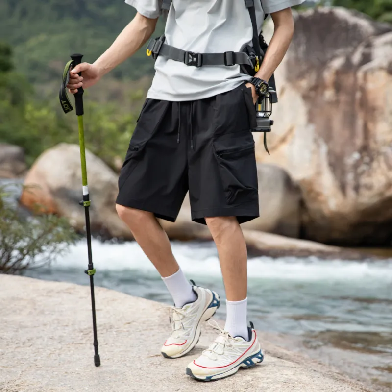 A.B.X Cargo Shorts Unisex-3