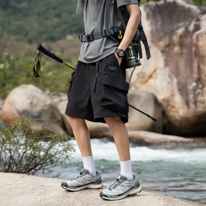 A.B.X Cargo Shorts Unisex-3