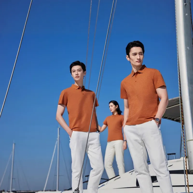 A.B.X Polo Shirts Unisex-14