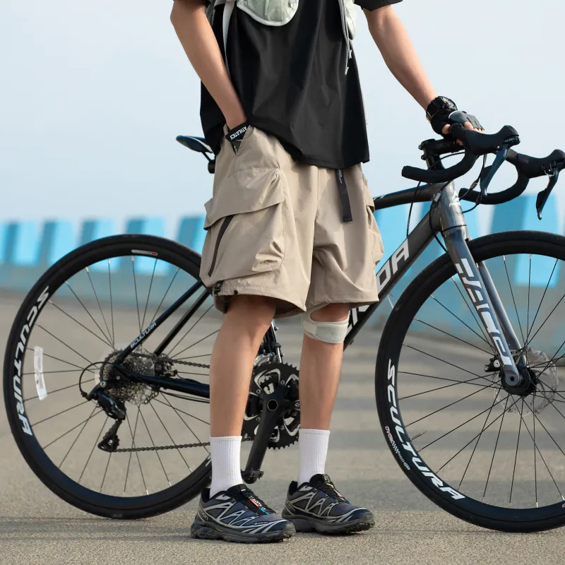 A.B.X Cargo Shorts Unisex-11