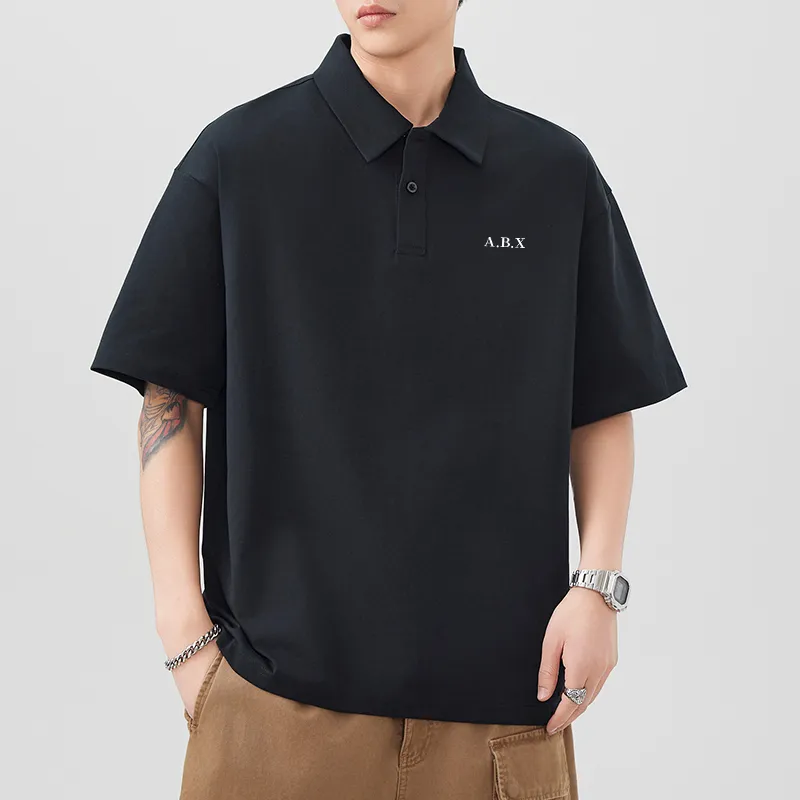 A.B.X Polo Shirts Unisex-14