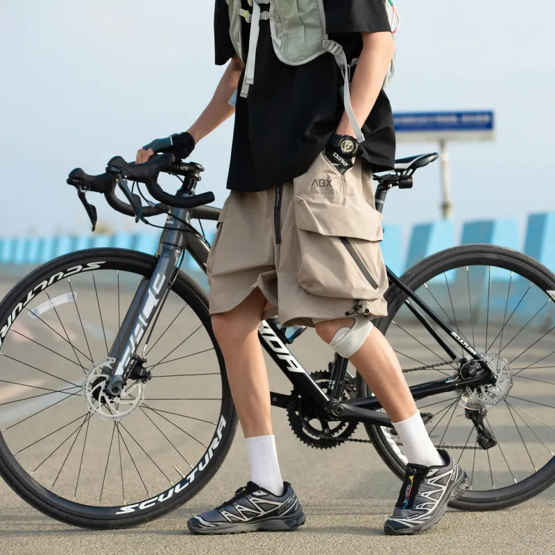 A.B.X Cargo Shorts Unisex-10