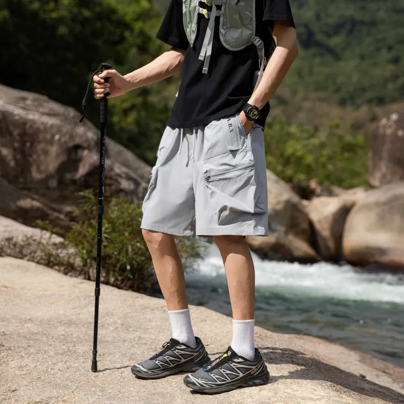 A.B.X Cargo Shorts Unisex-11