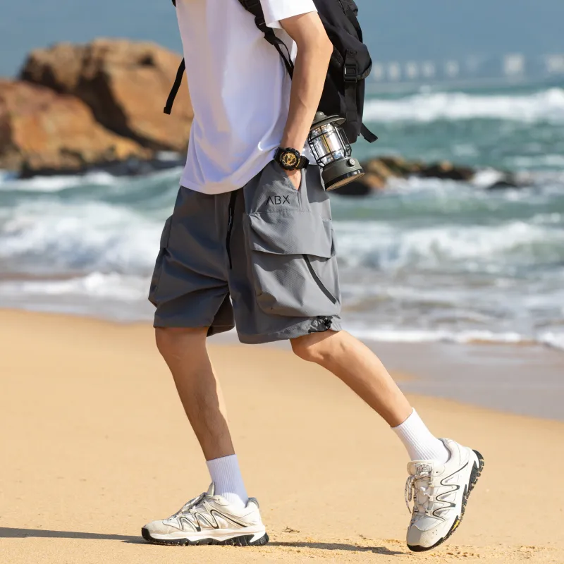 A.B.X Cargo Shorts Unisex-7