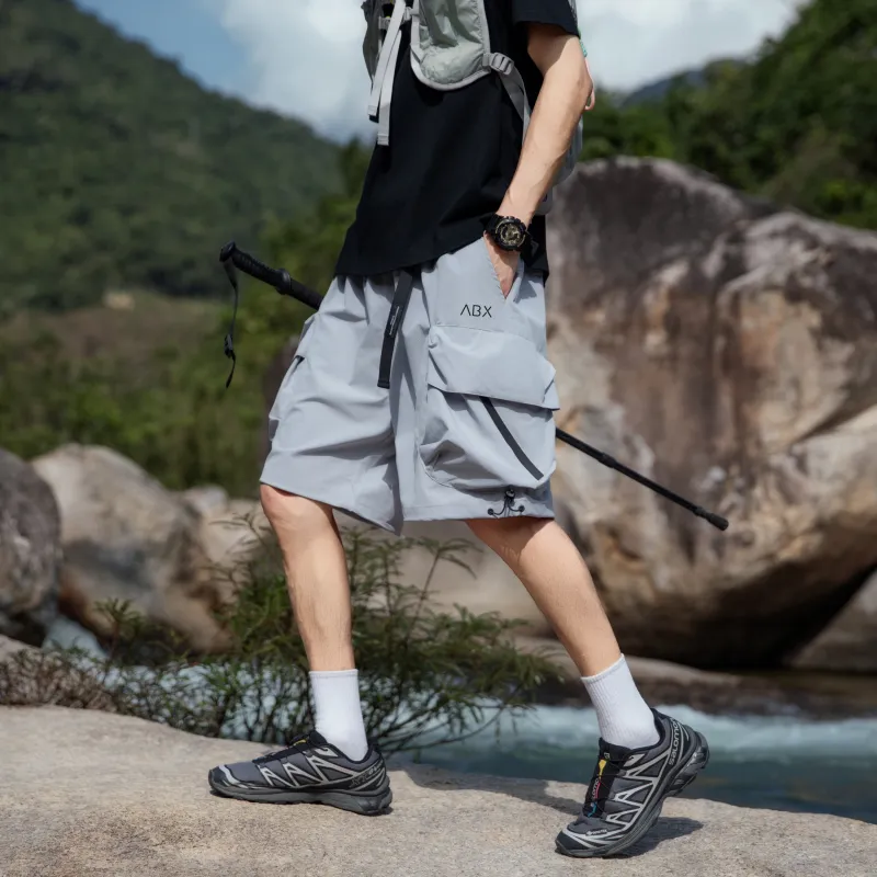 A.B.X Cargo Shorts Unisex-17