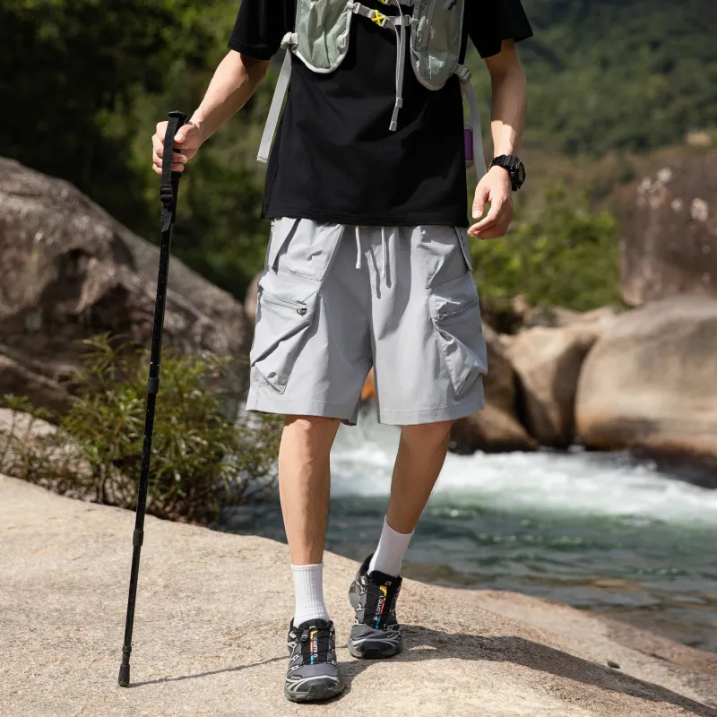 A.B.X Cargo Shorts Unisex-10