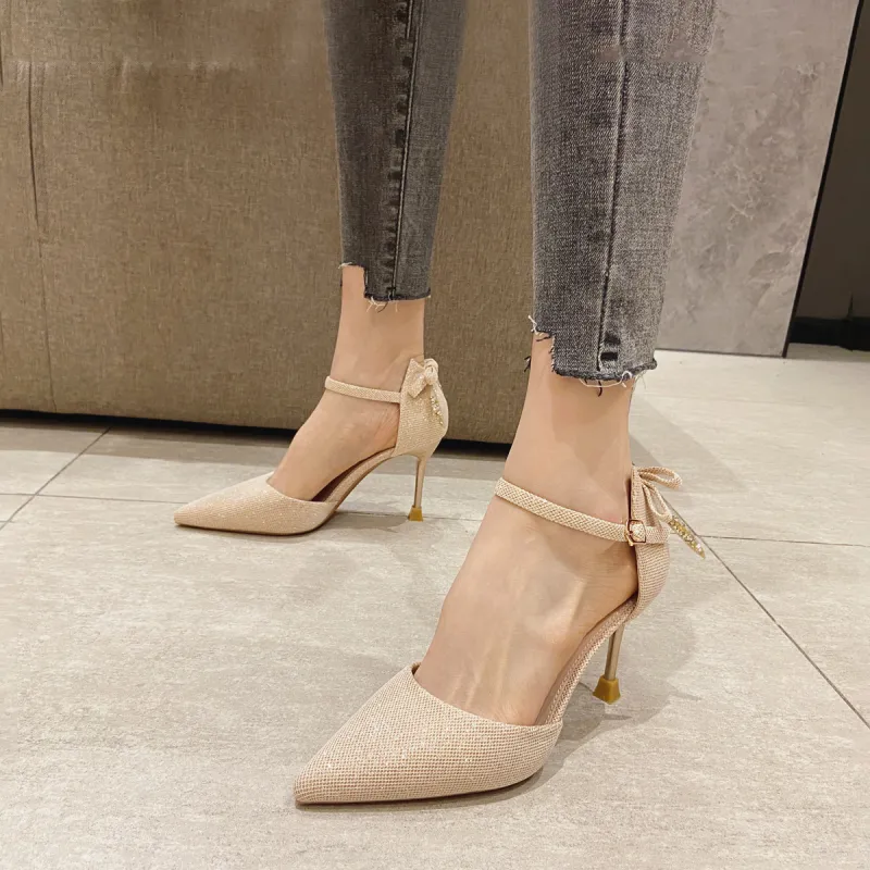 DAPHNE Slim Heel High Heels 8CM Women's-1