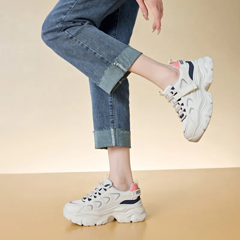 DAPHNE Mid Top Chunky Sneakers Women's-3