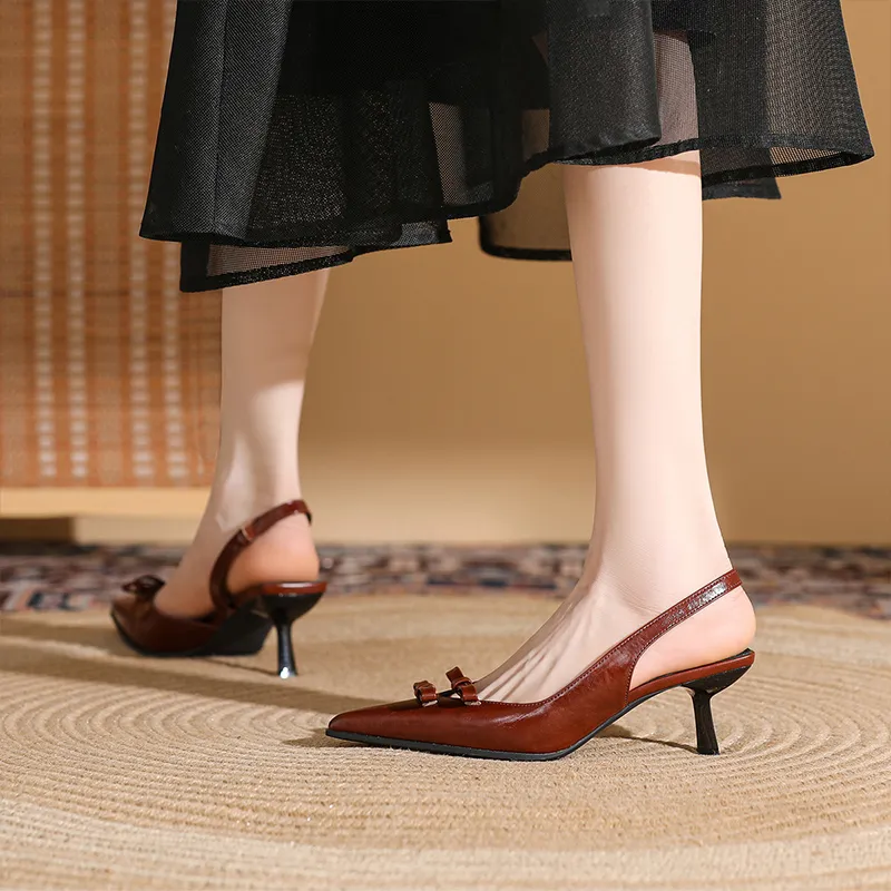 DAPHNE Slim Heel High Heels 6CM Women's-3