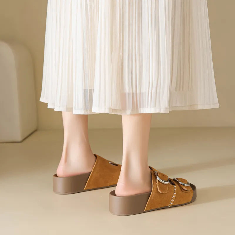 DAPHNE Slip Resistant Slide Slippers Women's-10