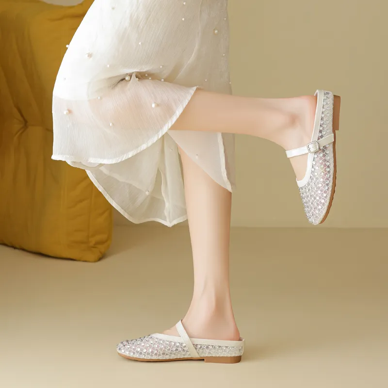 DAPHNE Slip Resistant Closed Toe Slippers Women's-13