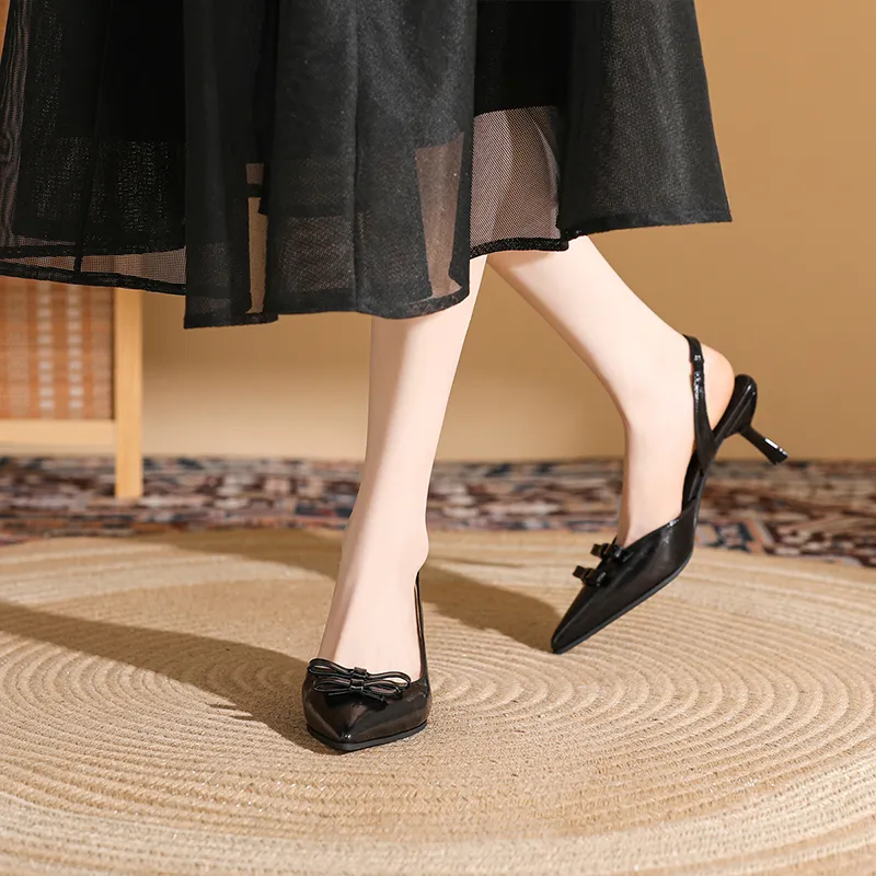 DAPHNE Slim Heel High Heels 6CM Women's-10