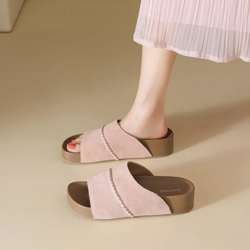 DAPHNE Slip Resistant Slide Slippers Women's-7
