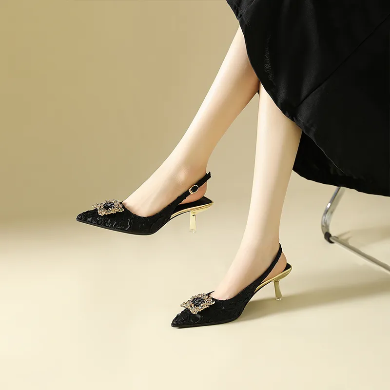 DAPHNE Slim Heel High Heels 6CM Women's-11