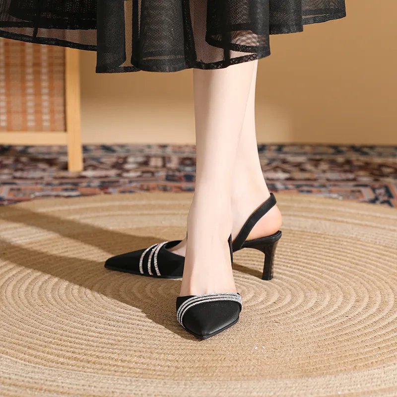 DAPHNE Slim Heel High Heels 6CM Women's-5