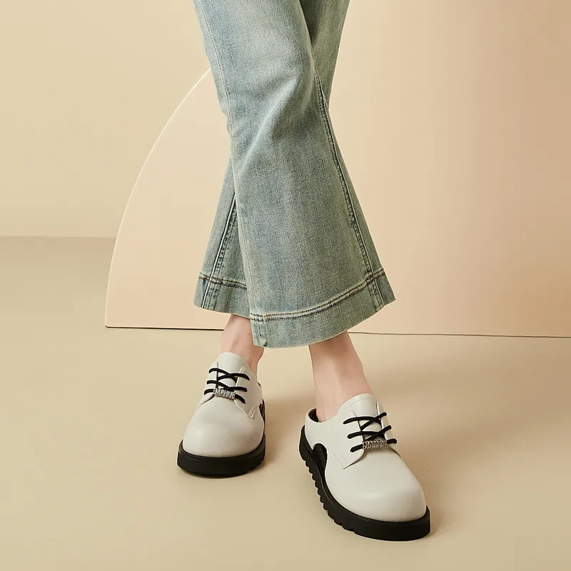 DAPHNE Rubber Sole Slip Resistant Closed Toe Slippers Women's-5