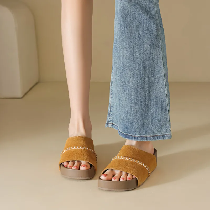 DAPHNE Slip Resistant Slide Slippers Women's-5