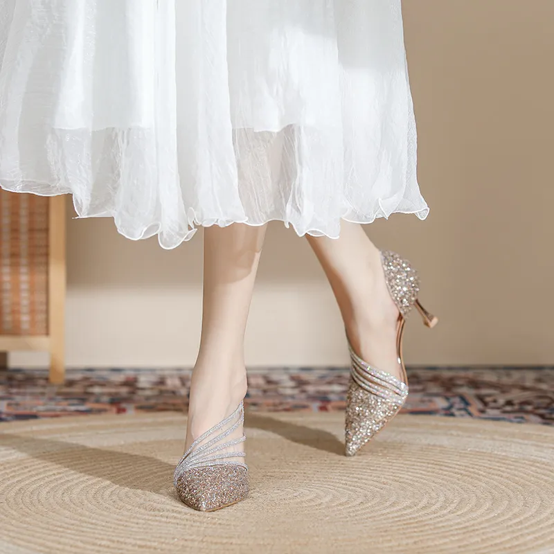 DAPHNE Slim Heel High Heels Women's-2