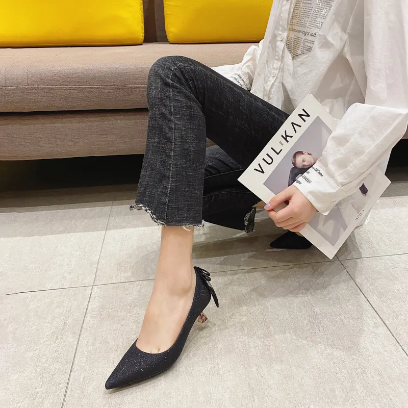 DAPHNE Slim Heel High Heels Women's-4