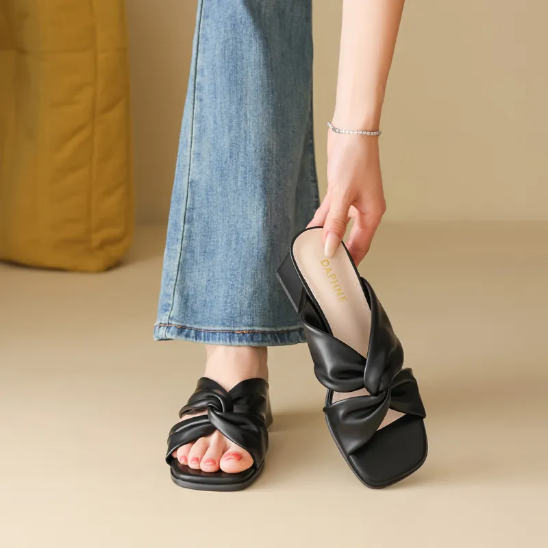 DAPHNE Abrasion Resistant Slide Slippers Women's-4