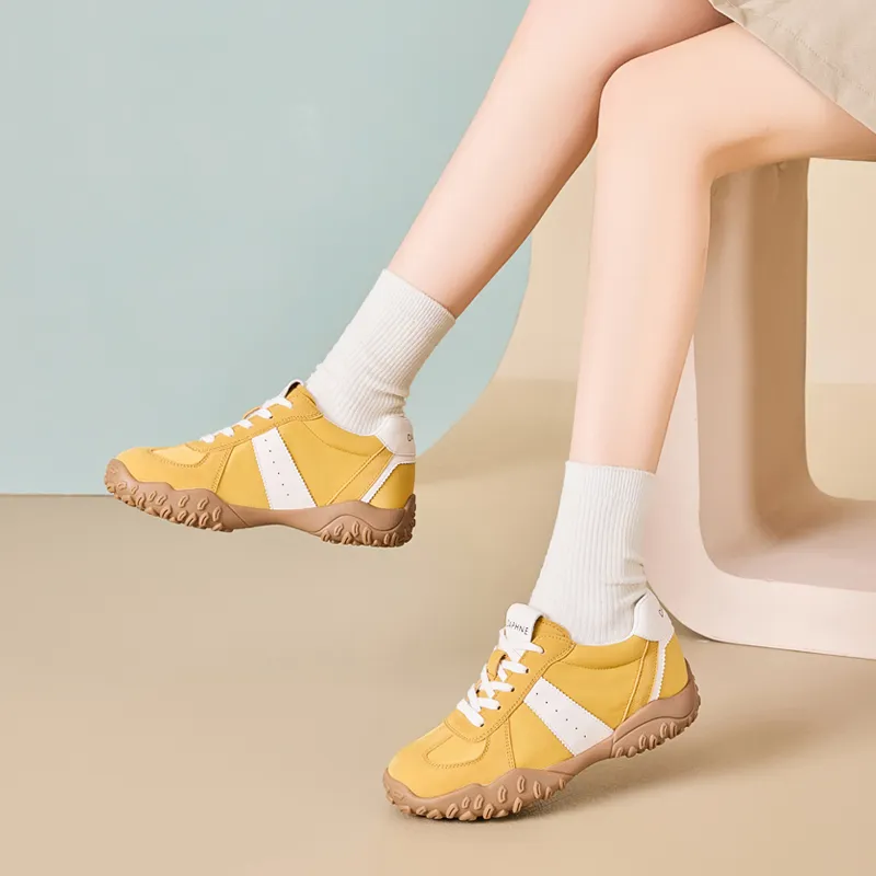 DAPHNE Low Top Chunky Sneakers Women's-3