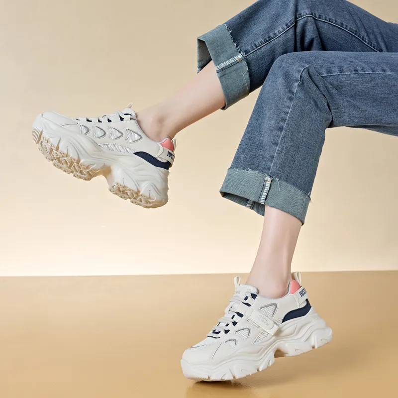 DAPHNE Mid Top Chunky Sneakers Women's-4