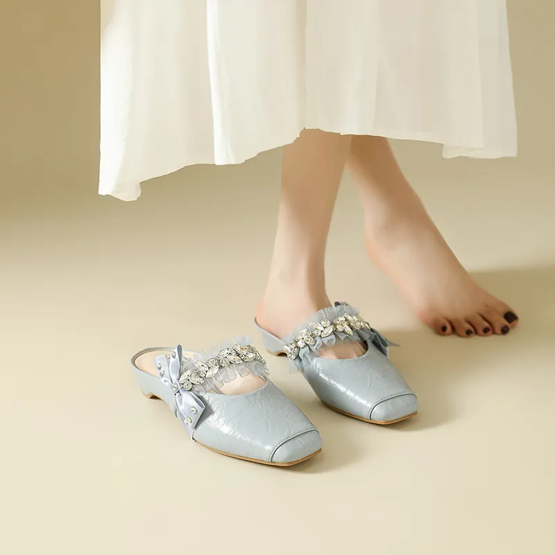 DAPHNE Slip Resistant Closed Toe Slippers Women's-2