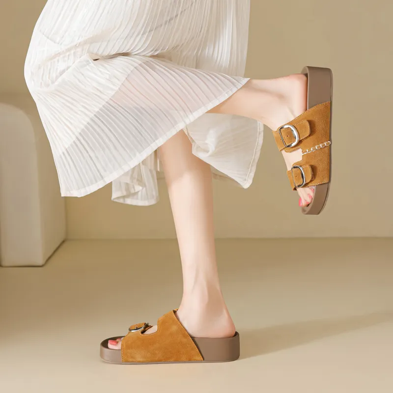 DAPHNE Slip Resistant Slide Slippers Women's-9