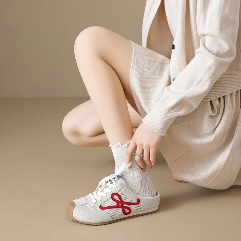 DAPHNE Rubber Sole Closed Toe Slippers Women's-10