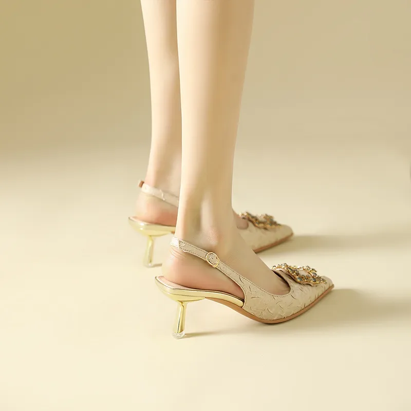 DAPHNE Slim Heel High Heels 6CM Women's-15