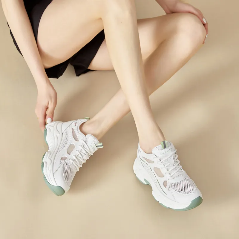 DAPHNE Low Top Chunky Sneakers Women's-3