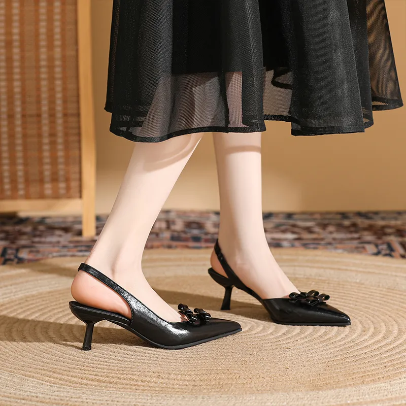 DAPHNE Slim Heel High Heels 6CM Women's-8