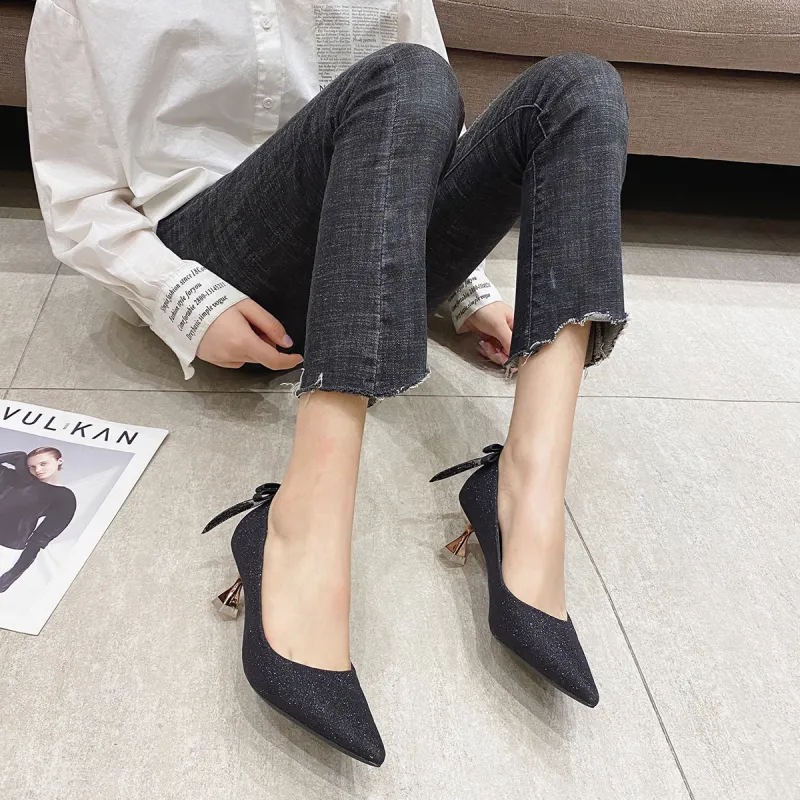 DAPHNE Slim Heel High Heels Women's-5