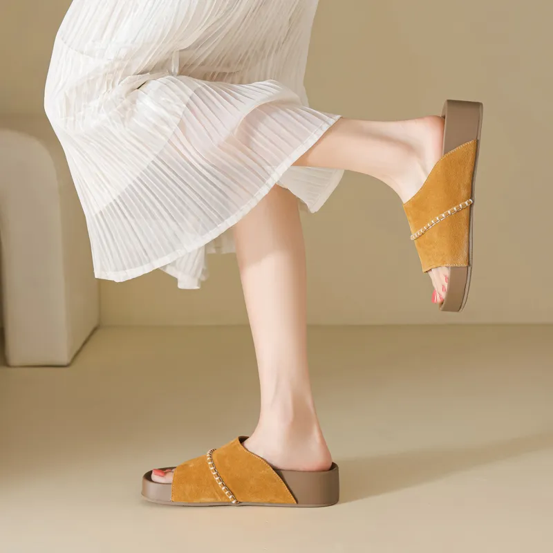 DAPHNE Slip Resistant Slide Slippers Women's-1