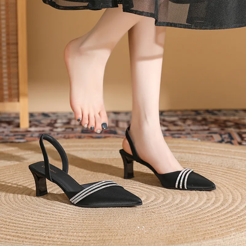 DAPHNE Slim Heel High Heels 6CM Women's-1