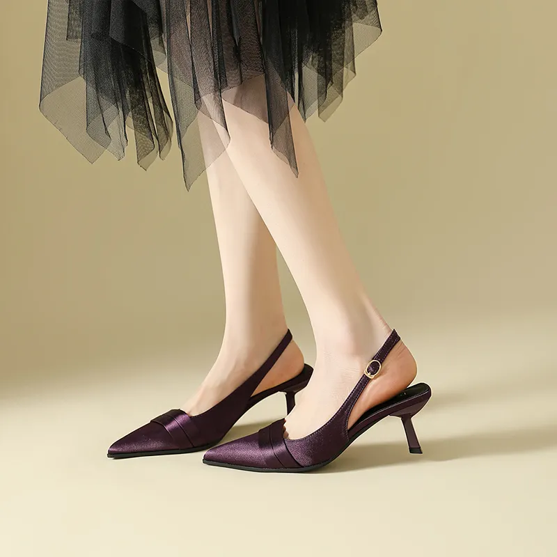 DAPHNE Slim Heel High Heels 6CM Women's-13