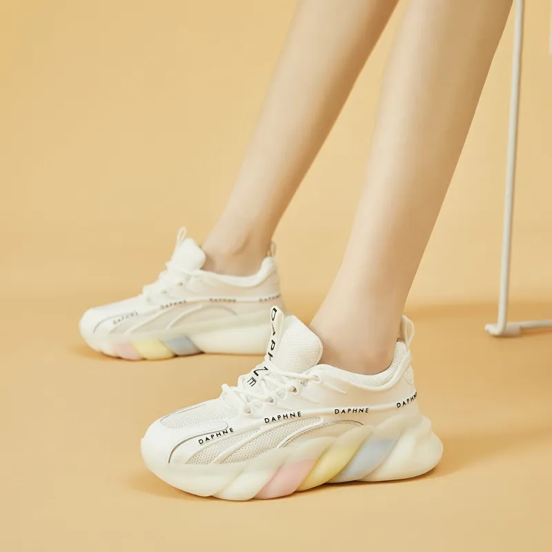 DAPHNE Mid Top Chunky Sneakers Women's-5
