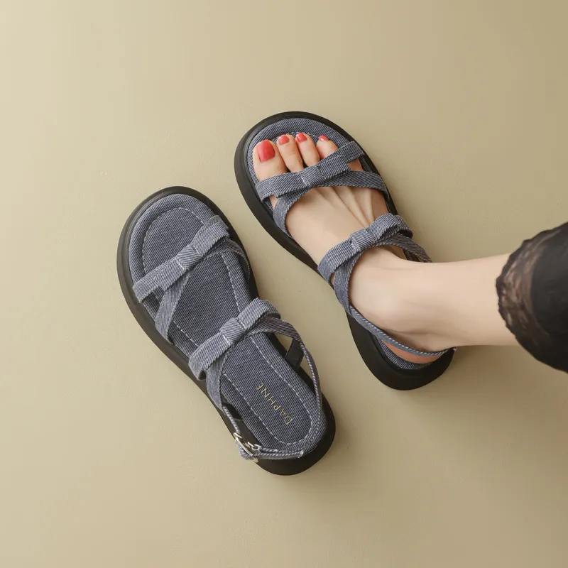 DAPHNE One Strap Sandals 3.8CM Women's-4