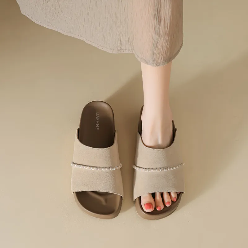 DAPHNE Slip Resistant Slide Slippers Women's-16