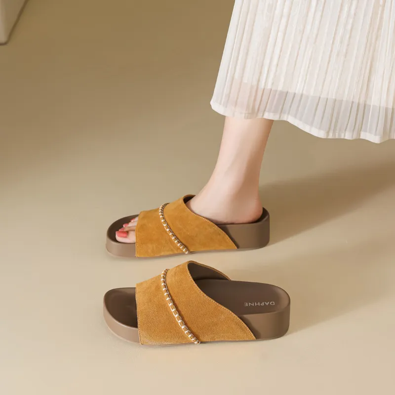 DAPHNE Slip Resistant Slide Slippers Women's-3