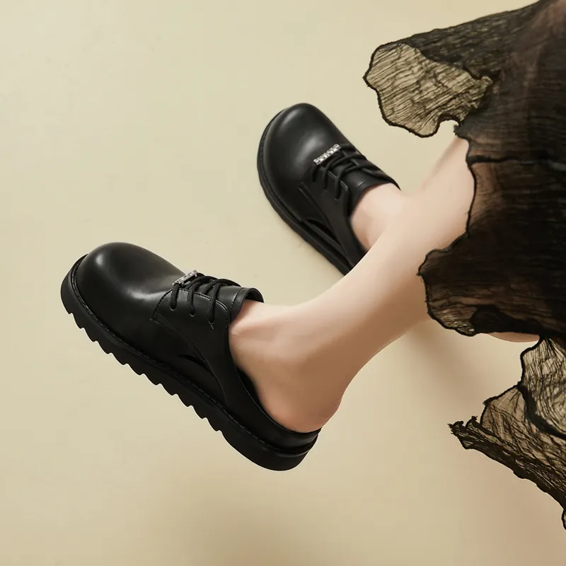 DAPHNE Rubber Sole Slip Resistant Closed Toe Slippers Women's-11