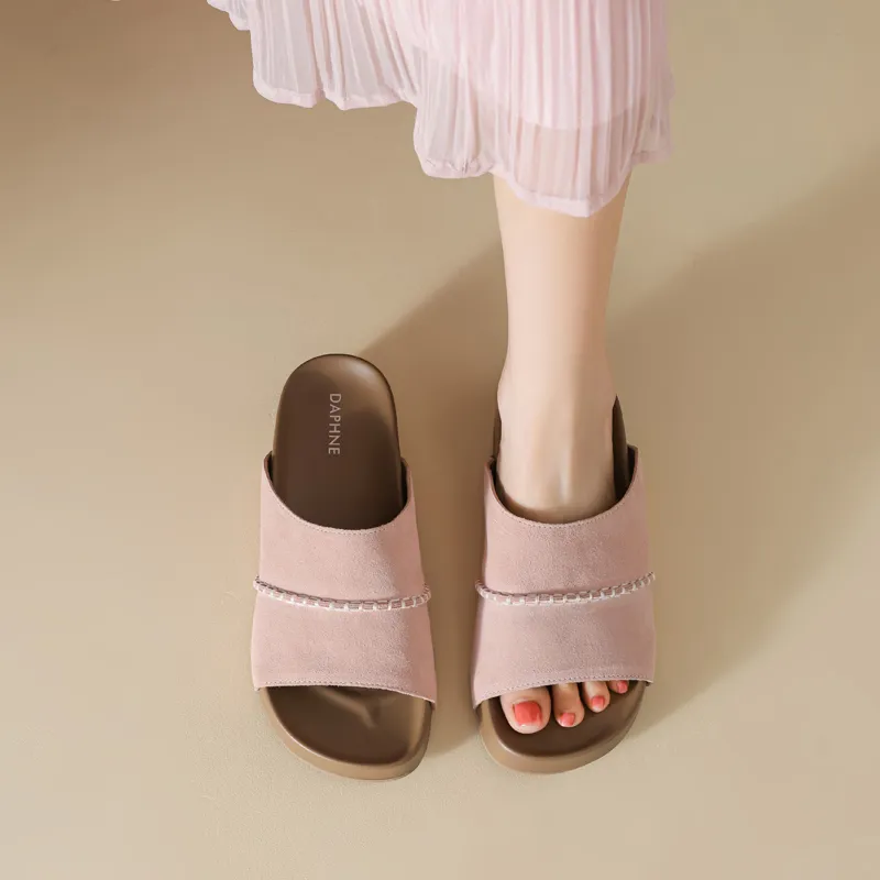 DAPHNE Slip Resistant Slide Slippers Women's-8